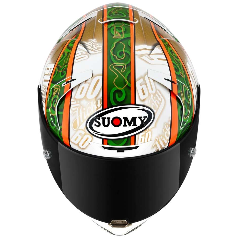 Integral Motorcycle Helmet Racing Suomy SR-GP HICKMAN Replica