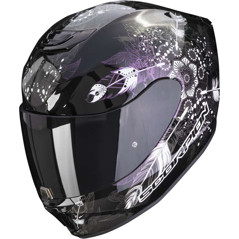 Integral Motorcycle Helmet Scorpion EXO-391 DREAM Black Chameleon