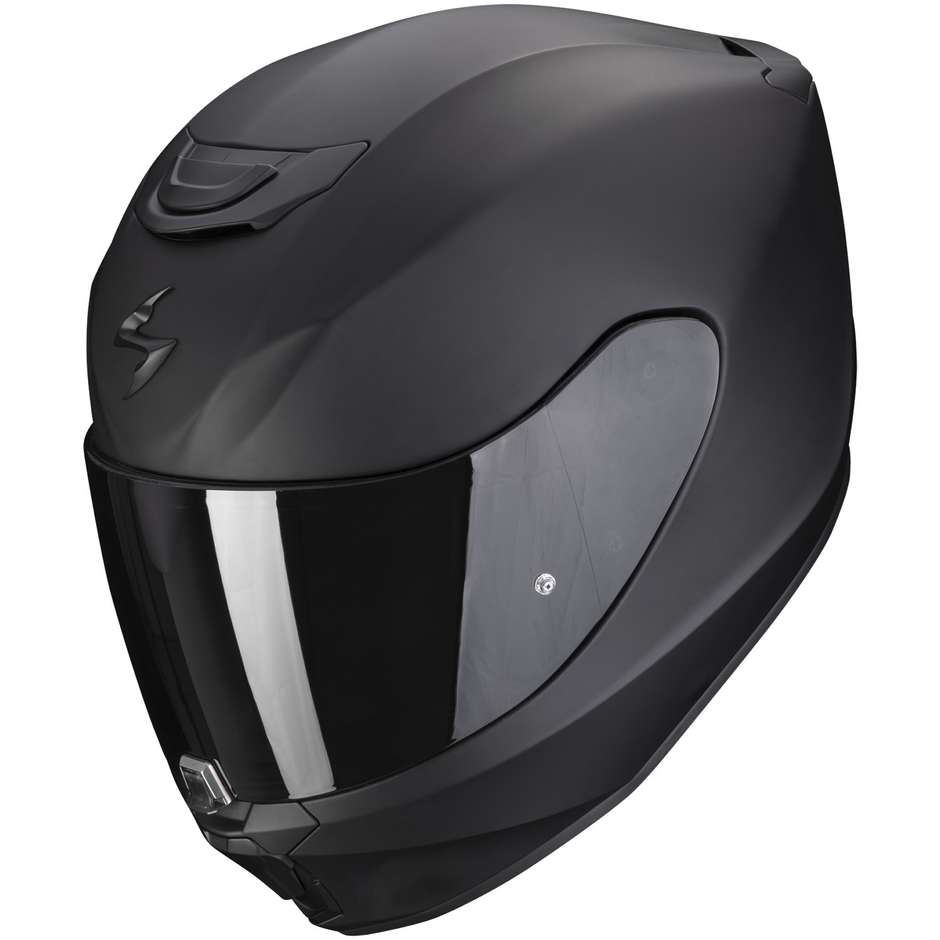 Integral Motorcycle Helmet Scorpion EXO-391 SOLID Matt Black