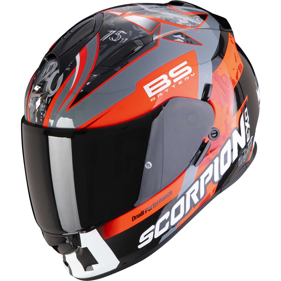 Integral Motorcycle Helmet Scorpion EXO-491 FABIO 20