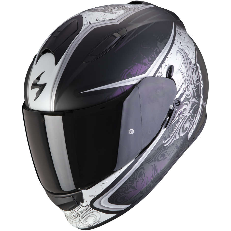 Integral Motorcycle Helmet Scorpion EXO-491 RUN Matt Black Camaleon