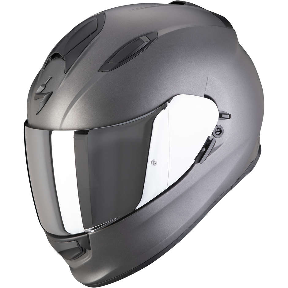 Integral Motorcycle Helmet Scorpion EXO-491 SOLID Matt Anthracite