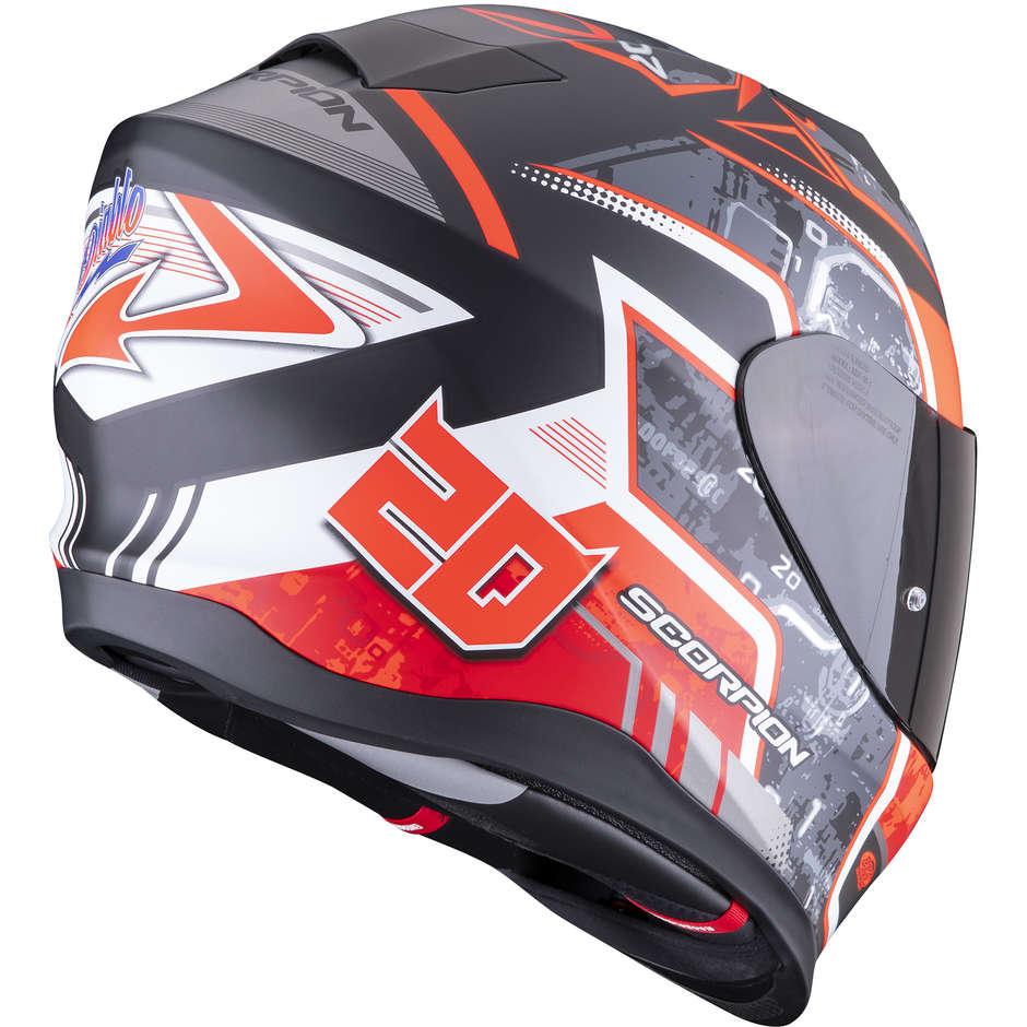 Integral Motorcycle Helmet Scorpion EXO-520 AIR FABIO QUARTARARO