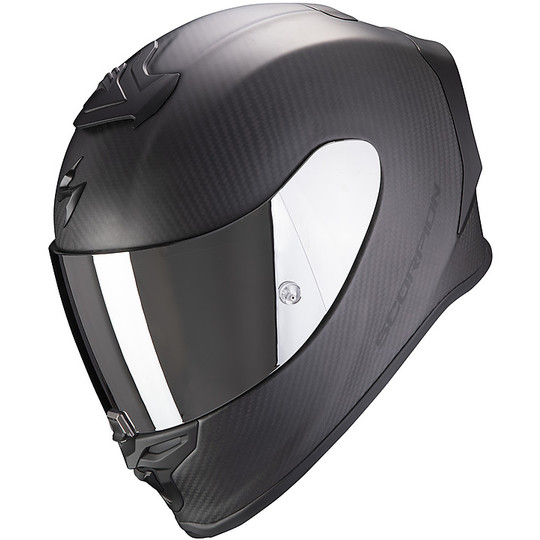 Integral Motorcycle Helmet Scorpion EXO R1 CARBON AIR Solid Matt Black