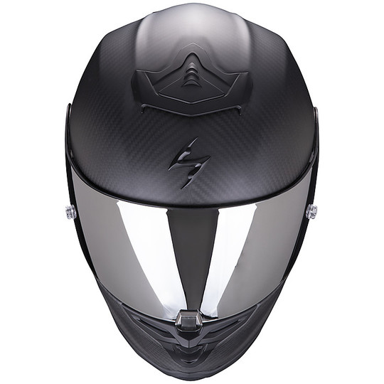 Integral Motorcycle Helmet Scorpion EXO R1 CARBON AIR Solid Matt Black