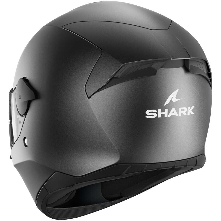 Integral Motorcycle Helmet Shark D-SKWAL 2 BLANK Matt Gray Matt