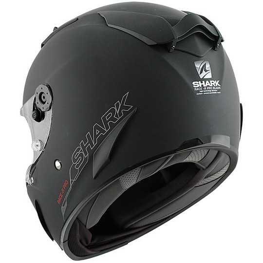 Integral Motorcycle Helmet Shark Race-R Pro Matt Black