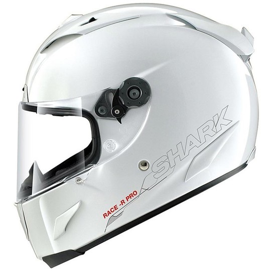 Integral Motorcycle Helmet Shark Race-R PRO White