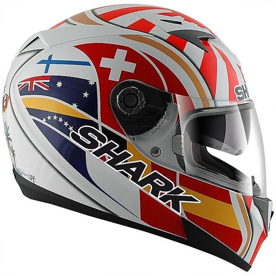 Integral Motorcycle Helmet Shark S700 PINLOCK Replica Zarco