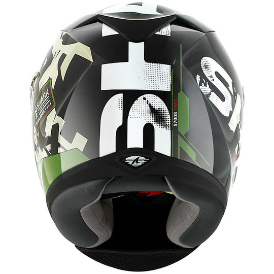 Integral Motorcycle Helmet Shark S700 PINLOCK TRAX Red Grey,
