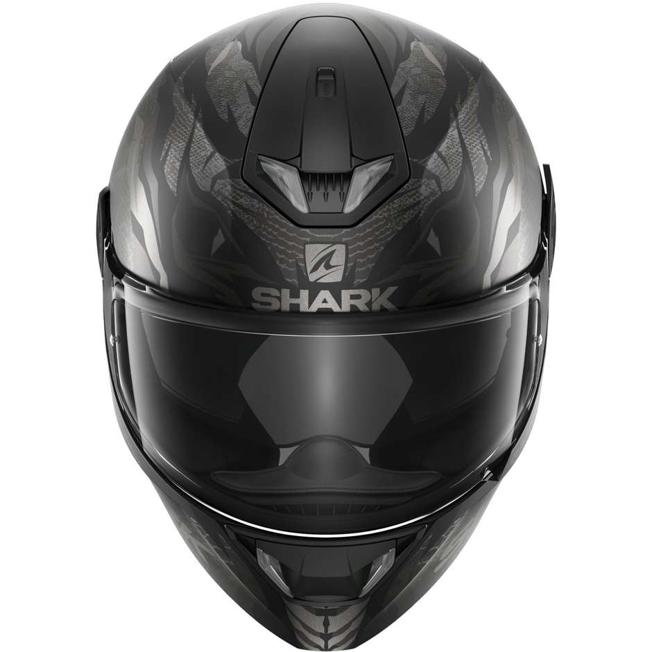 Integral Motorcycle Helmet Shark SKWAL 2 IKER LECUONA Black Anthracite Gray