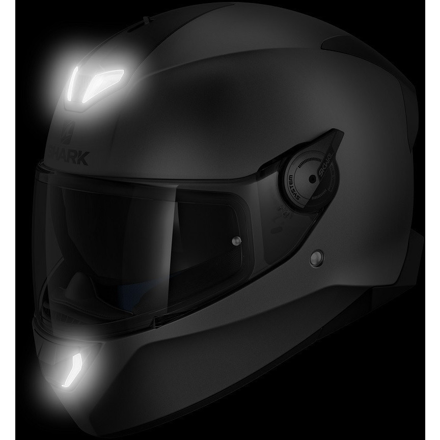 Integral Motorcycle Helmet Shark SKWAL 2 WARHEN Black Red