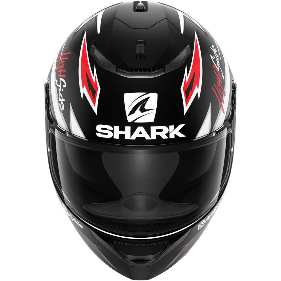 Integral Motorcycle Helmet Shark SPARTAN 1.2 ADRIAN PARASSOL Black Gray Red