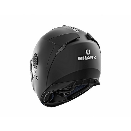 Integral Motorcycle Helmet Shark SPARTAN 1.2 Blank Matt Black