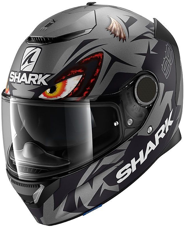 Integral Motorcycle Helmet Shark SPARTAN 1.2 Replica Lorenzo Opaco