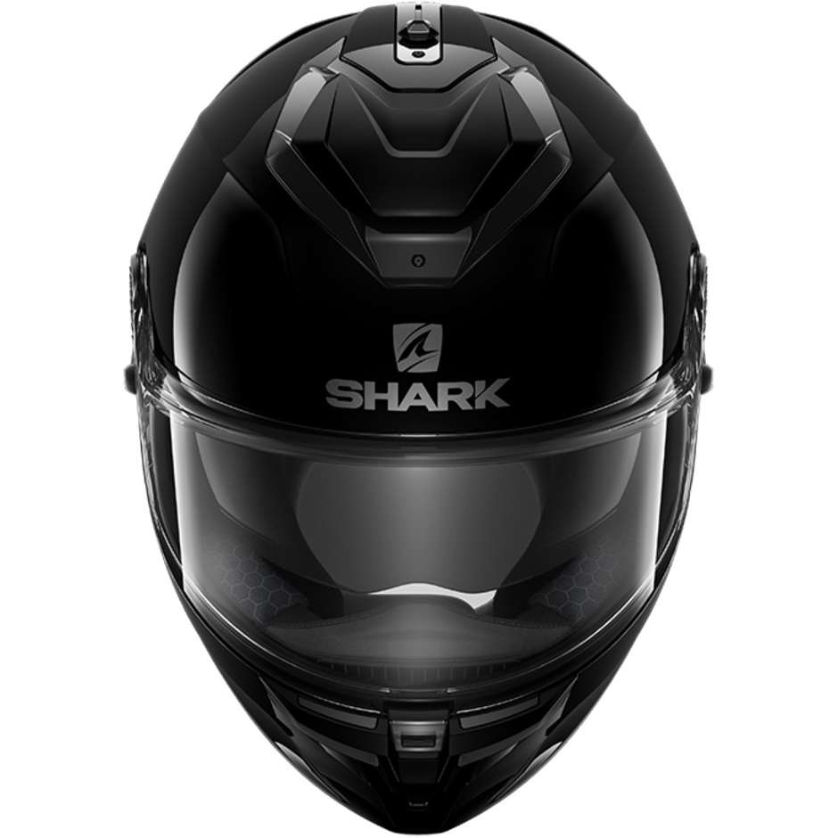 Integral Motorcycle Helmet Shark SPARTAN GT BCL. MICR. Blank Black