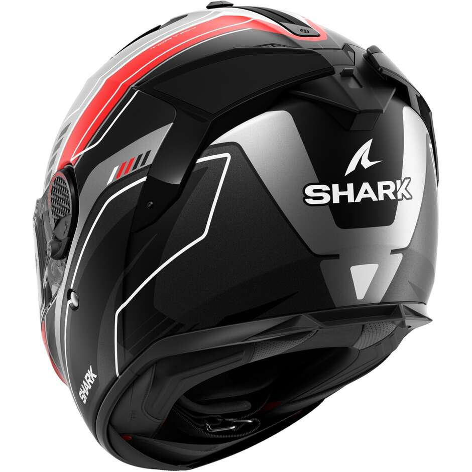 Integral Motorcycle Helmet Shark SPARTAN GT PRO TORYAN Matt Anthracite Red Black