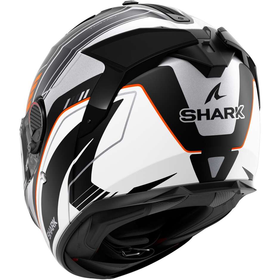 Integral Motorcycle Helmet Shark SPARTAN GT PRO TORYAN Matt Black Orange Silver