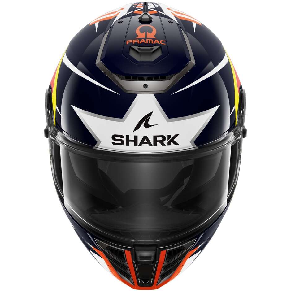 Integral Motorcycle Helmet Shark SPARTAN RS REPLICA ZARCO AUSTIN Blue Red White
