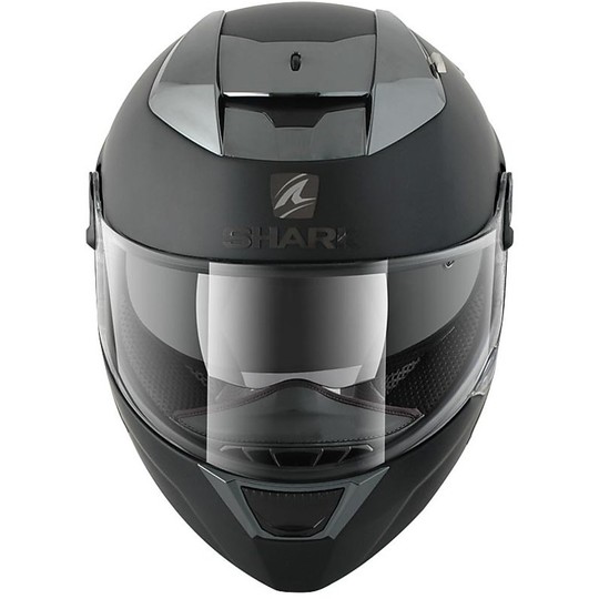 Integral Motorcycle Helmet Shark SPEED-R 2 BLANK Dual Matte Black