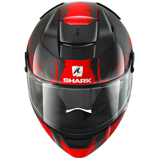 Integral Motorcycle Helmet Shark SPEED-R 2 DUKE Black Orange