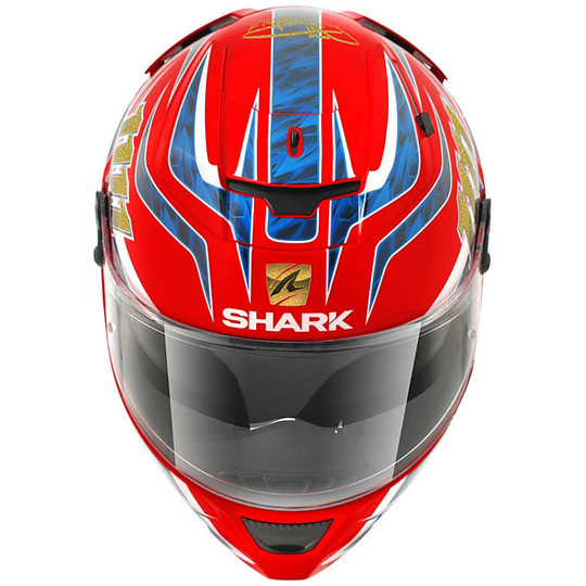 Integral Motorcycle Helmet Shark SPEED-R 2 relica FOGGY Matt 20TH BIRTH Red Blue