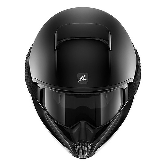 Integral Motorcycle Helmet Shark VANCORE 2 Blank Matte Black