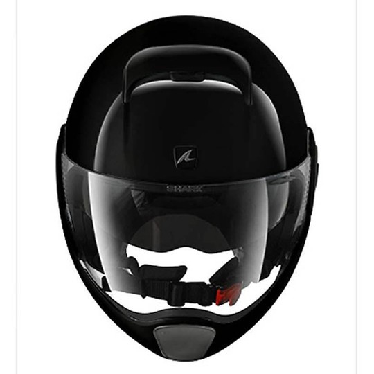 Integral motorcycle helmet Shark Vantime Double Visor Black