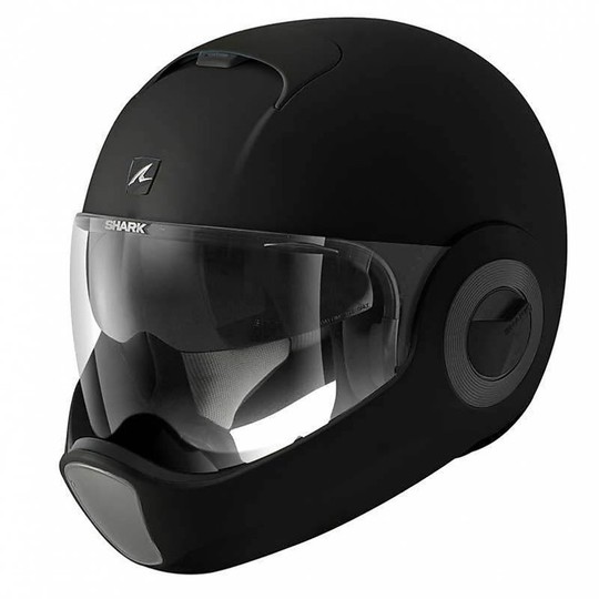 Integral motorcycle helmet Shark Vantime Double Visor Matte Black