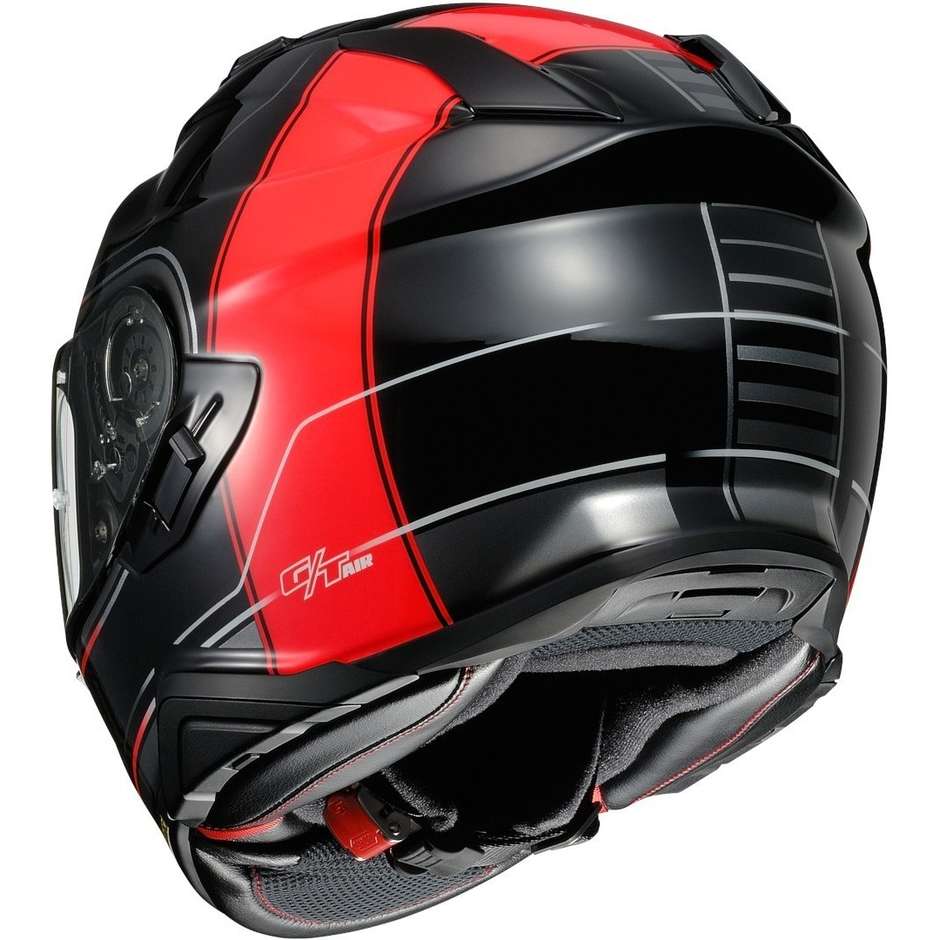 Integral motorcycle helmet SHOEI GT AIR 2 Crossbar Black Red