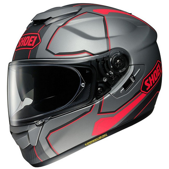 Integral motorcycle helmet SHOEI GT-AIR Pendulum Tc10 Gray Black Red