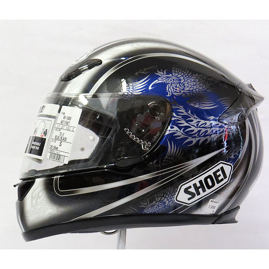Integral Motorcycle Helmet Shoei XR 1000 Artifact Black Blue