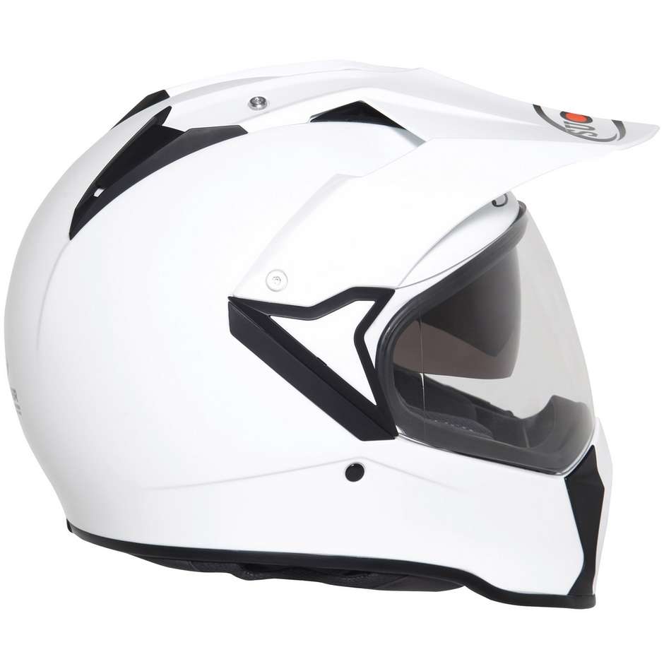 Integral Motorcycle Helmet Sport Touring Suomy MX TOURER PLAIN White