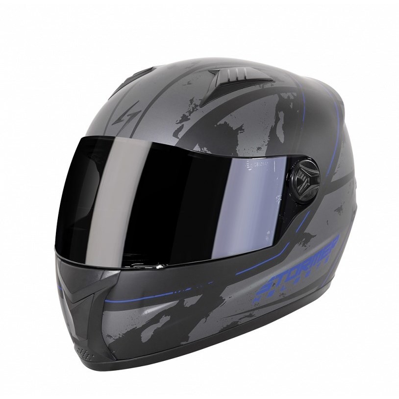 Integral Motorcycle Helmet Stormer SWIFT Black blue