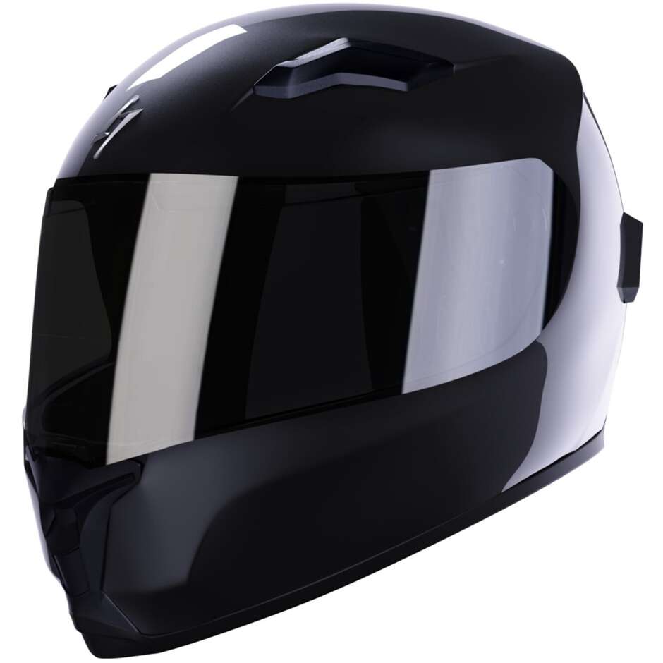 Integral Motorcycle Helmet Stormer WISE Solid Glossy Black