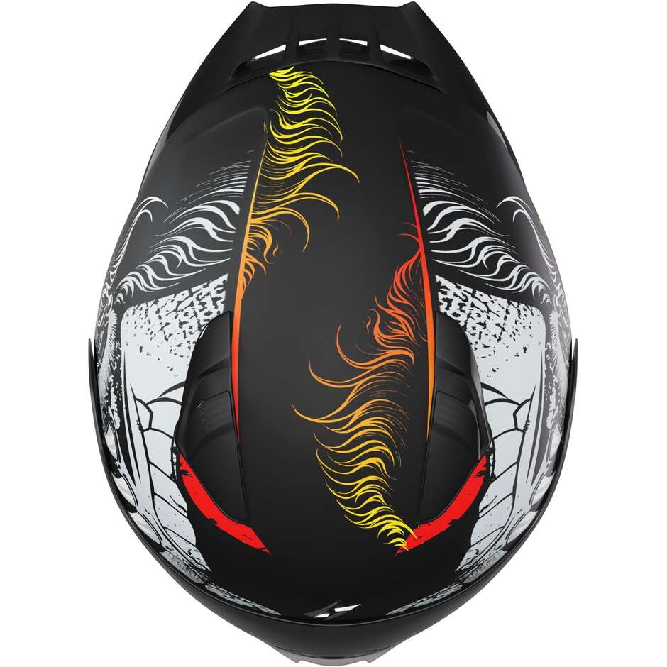 Integral motorcycle helmet Stormer ZS601 Race Star Dragon Nerpo