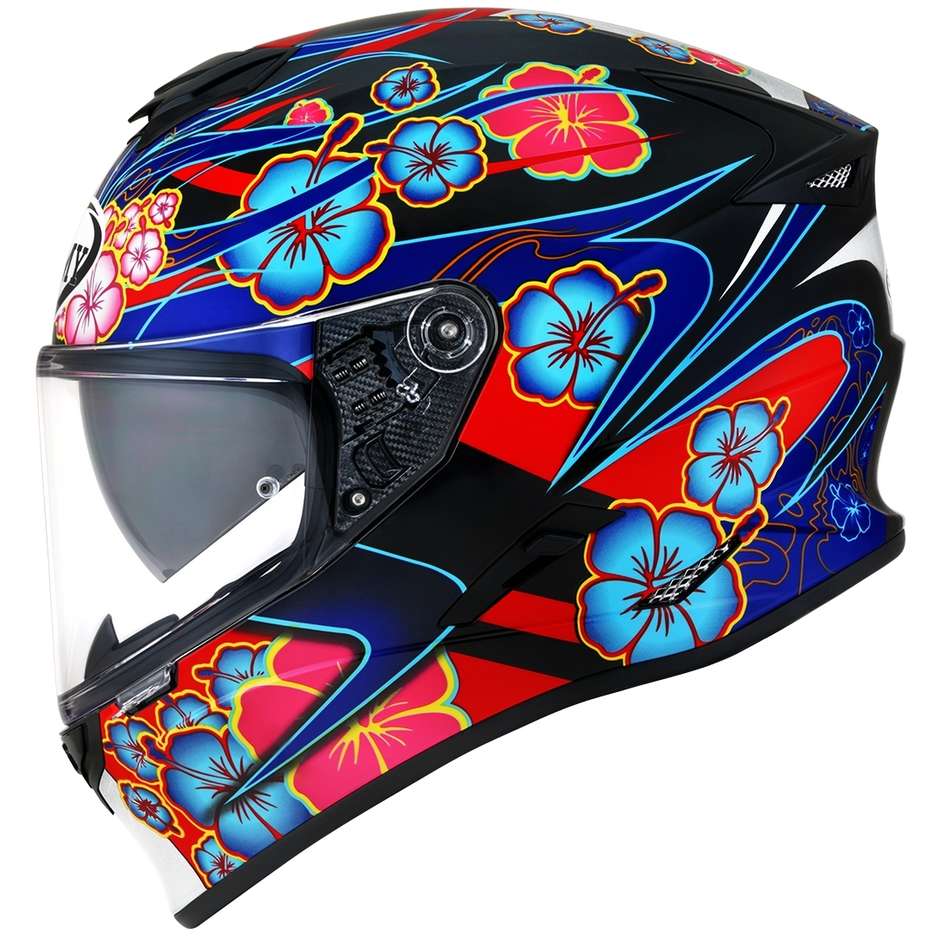 Integral Motorcycle Helmet Suomy STELLAR FLOWER Black Base