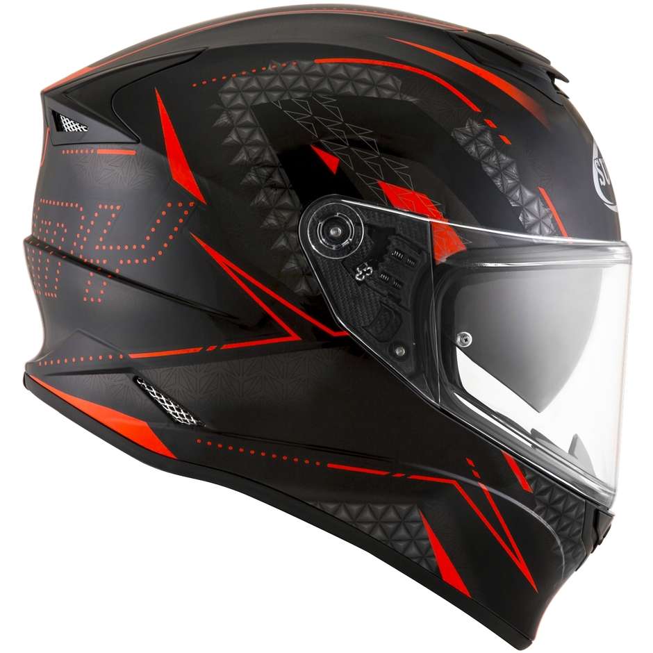 Integral Motorcycle Helmet Suomy STELLAR SHADE Black Red