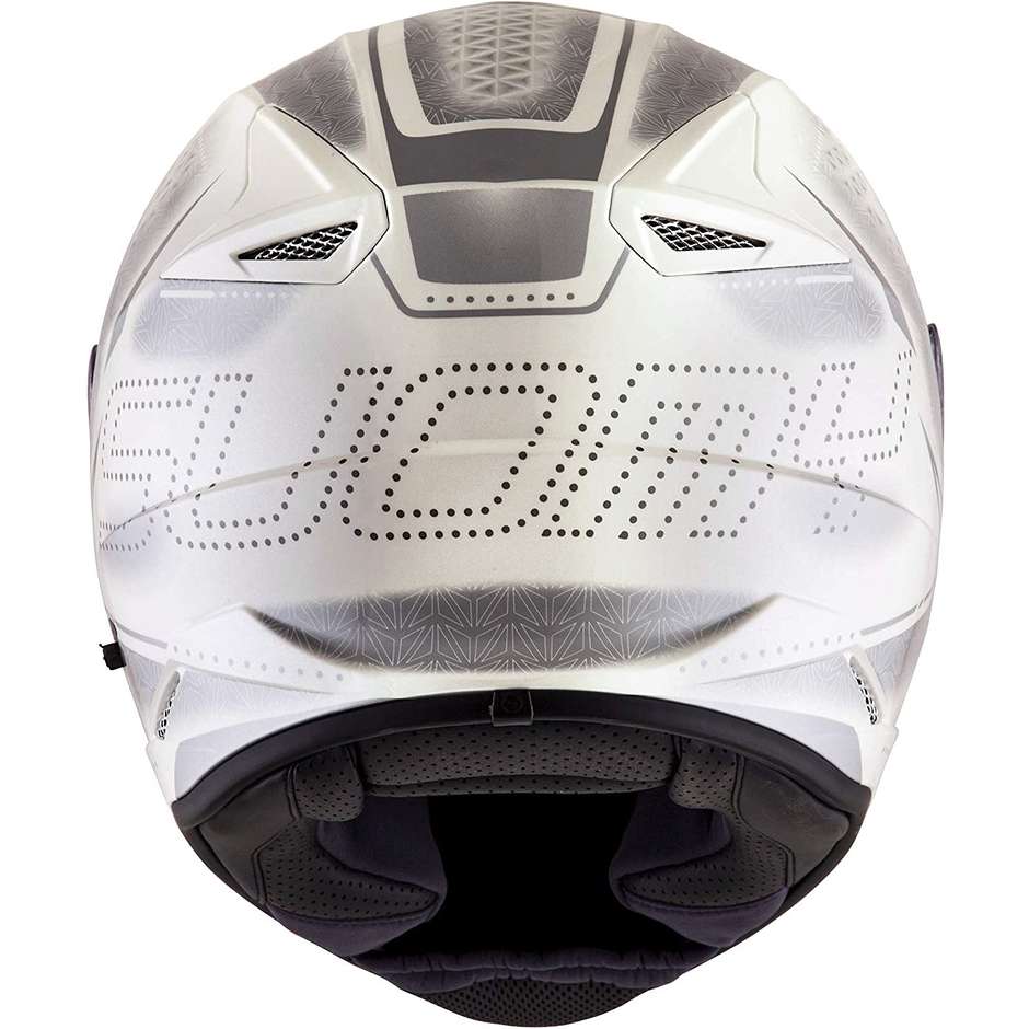Integral Motorcycle Helmet Suomy STELLAR SHADE White Gray