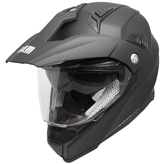 Integral Motorcycle Helmet Touring Double Visor CGM 606A FORFRONT Matte Black