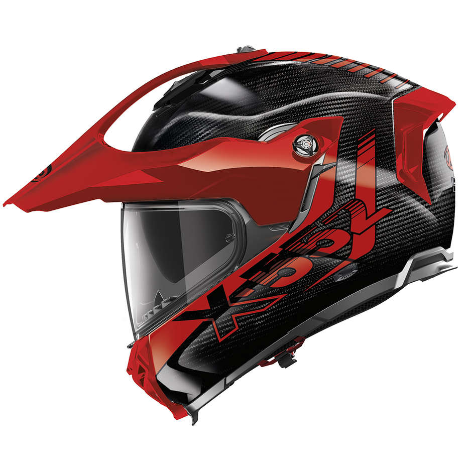 Integral Motorcycle Helmet Touring X-Lite X-552 UC N-Com HILLSIDE 011 Red