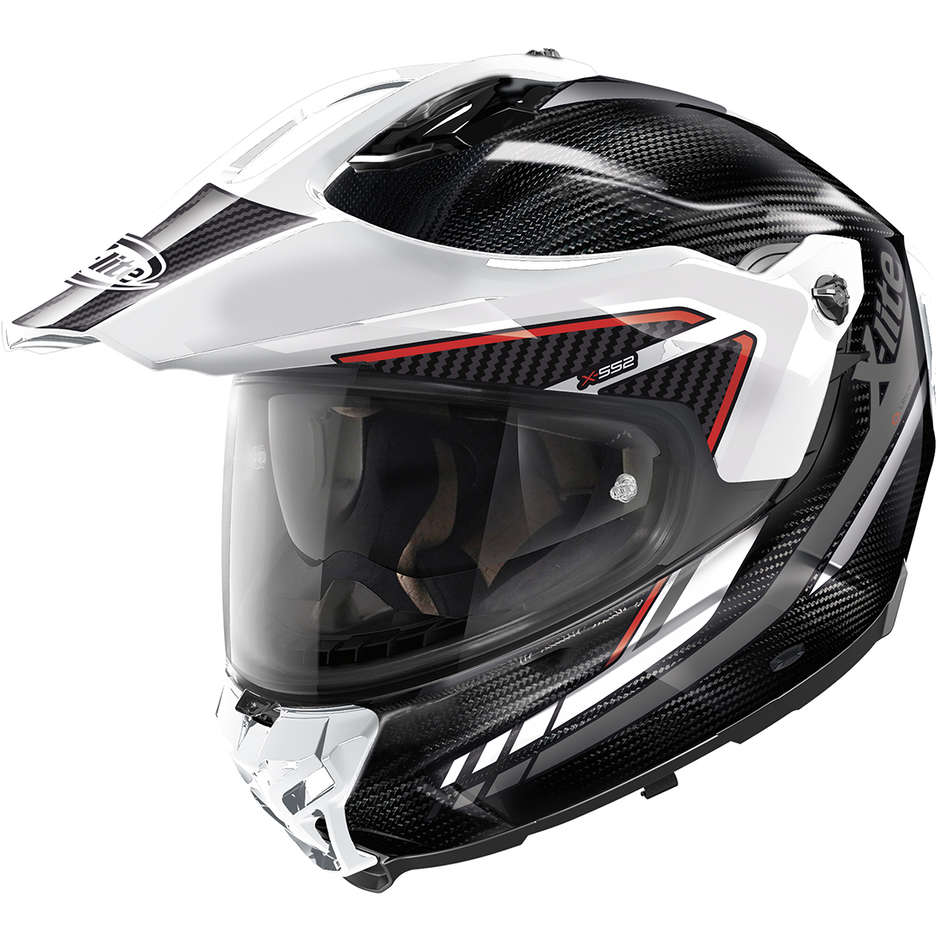 Integral Motorcycle Helmet Touring X-Lite X-552 UC N-Com LATITUDE 014 White