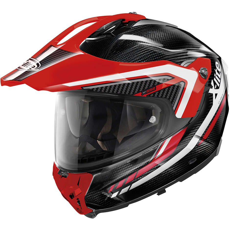 Integral Motorcycle Helmet Touring X-Lite X-552 UC N-Com LATITUDE 015 Red
