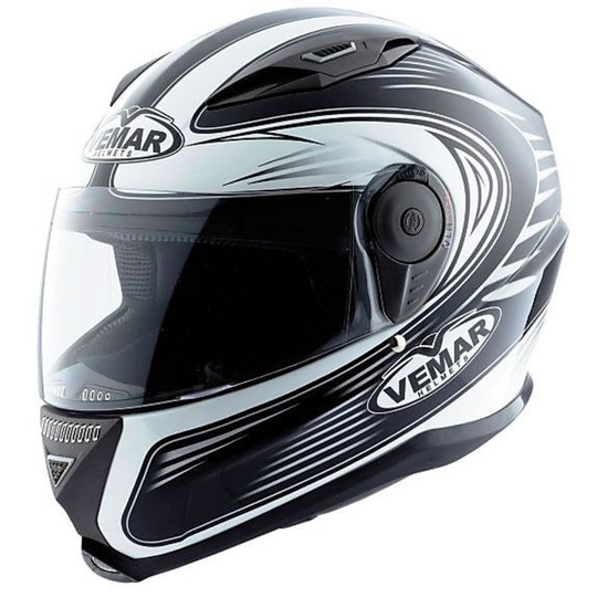 Integral Motorcycle Helmet Vemar Geo Pro Fiber Carbotech coloring F804 Braz Absolute Black New