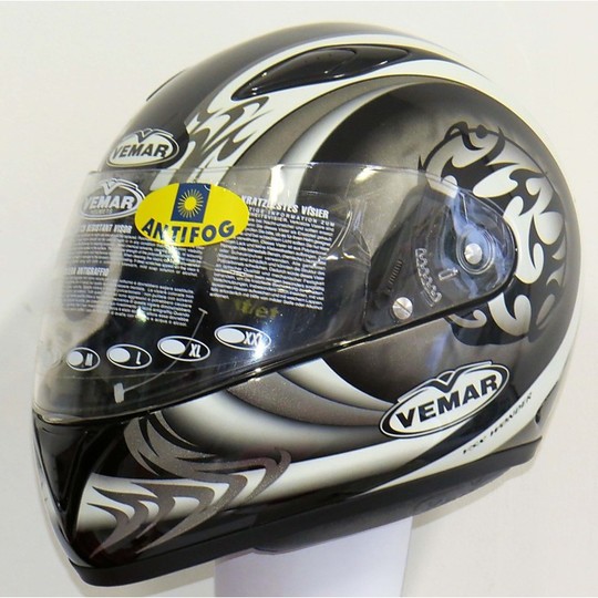 Integral Motorcycle Helmet Vemar Vsx Aster Fiber Tricomposita J9