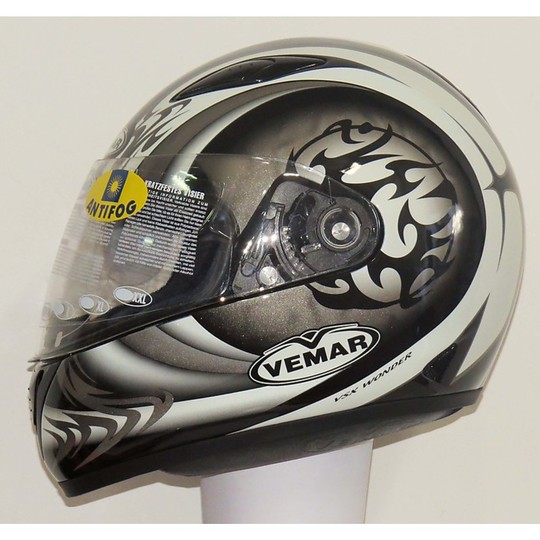 Integral Motorcycle Helmet Vemar Vsx Aster Fiber Tricomposita J9