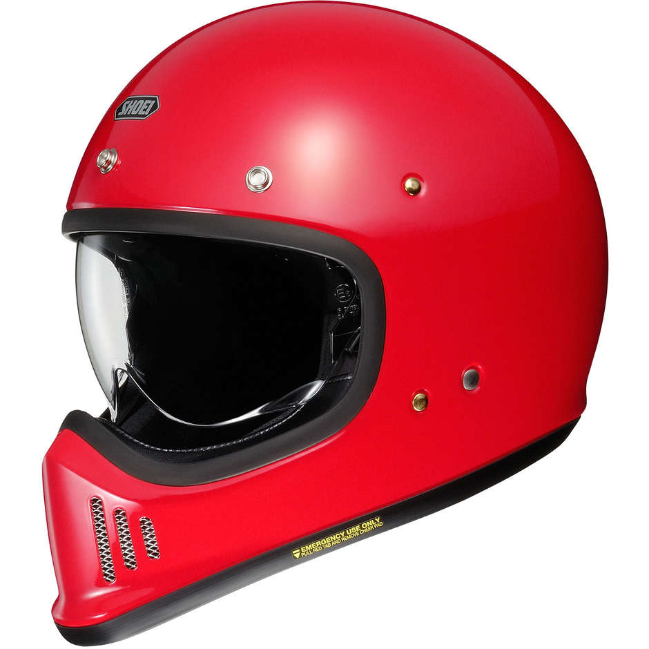 Integral Motorcycle Helmet Vintage Shoei EX-ZERO Shine Red