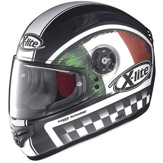 Integral Motorcycle Helmet X-Lite X-603 N-Com Ride Italian Matt Black