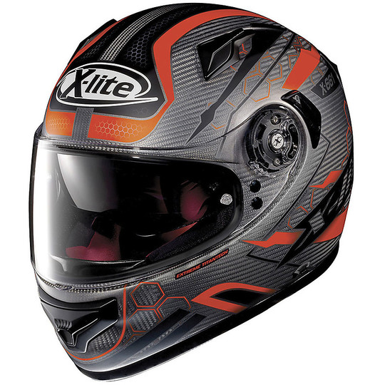 Integral Motorcycle Helmet X-Lite X-661 Extreme Titanium HoneyComb N-Com 011 Matt Titanium