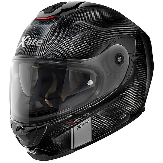 Integral Motorcycle Helmet X-Lite X-903 Carbon Ultra Modern N-Com 101 Carbon Double D
